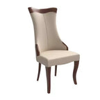 Chaise de salle à manger à dossier haut