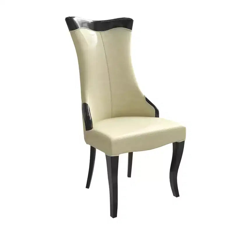 Chaise de salle à manger à dossier haut