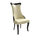 Chaise de salle à manger à dossier haut