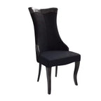 Chaise de salle à manger à dossier haut