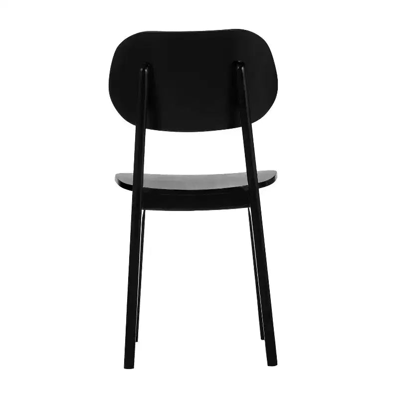 Chaise de salle à manger en bois massif de qualité commerciale