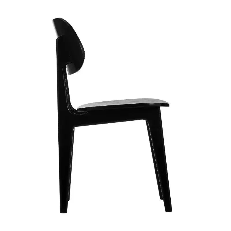 Chaise de salle à manger en bois massif de qualité commerciale