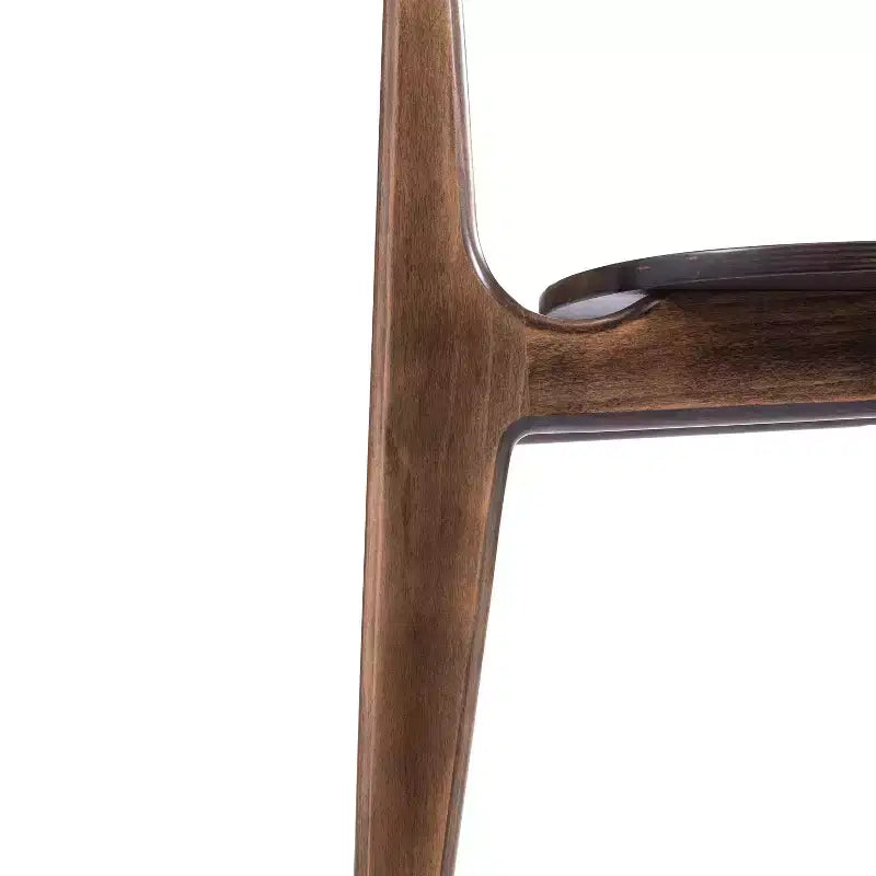 Chaise de salle à manger en bois massif de qualité commerciale