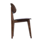 Chaise de salle à manger en bois massif de qualité commerciale