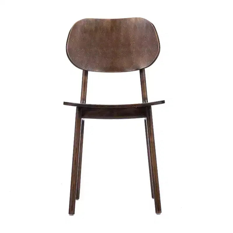 Chaise de salle à manger en bois massif de qualité commerciale