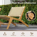 Fauteuil d'appoint en teck